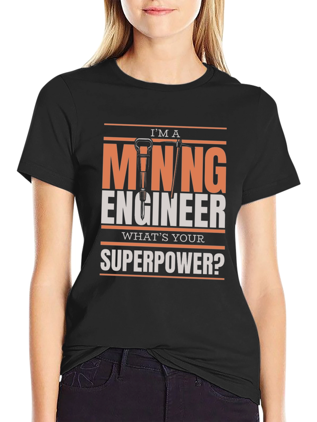 Mining Engineer Superpower T-Shirt