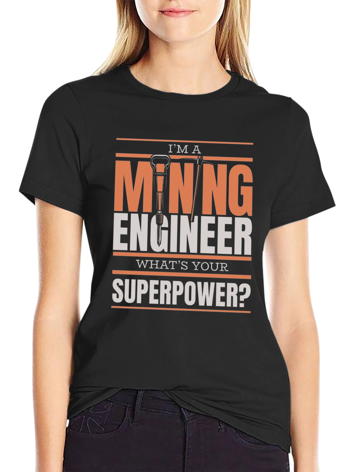 Mining Engineer Superpower T-Shirt