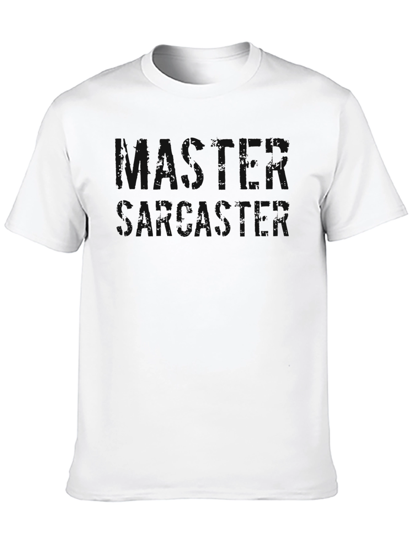 Mens Black Crew Neck T-Shirt