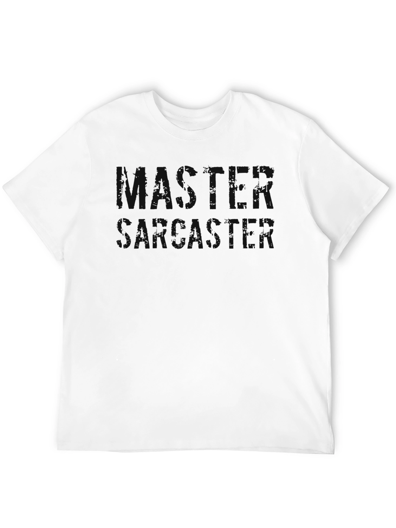 Mens Black Crew Neck T-Shirt