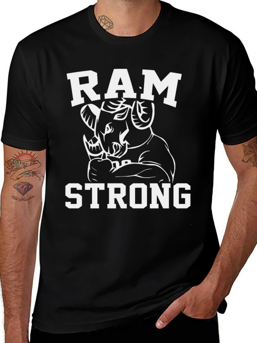 Ram Strong Graphic T-Shirt