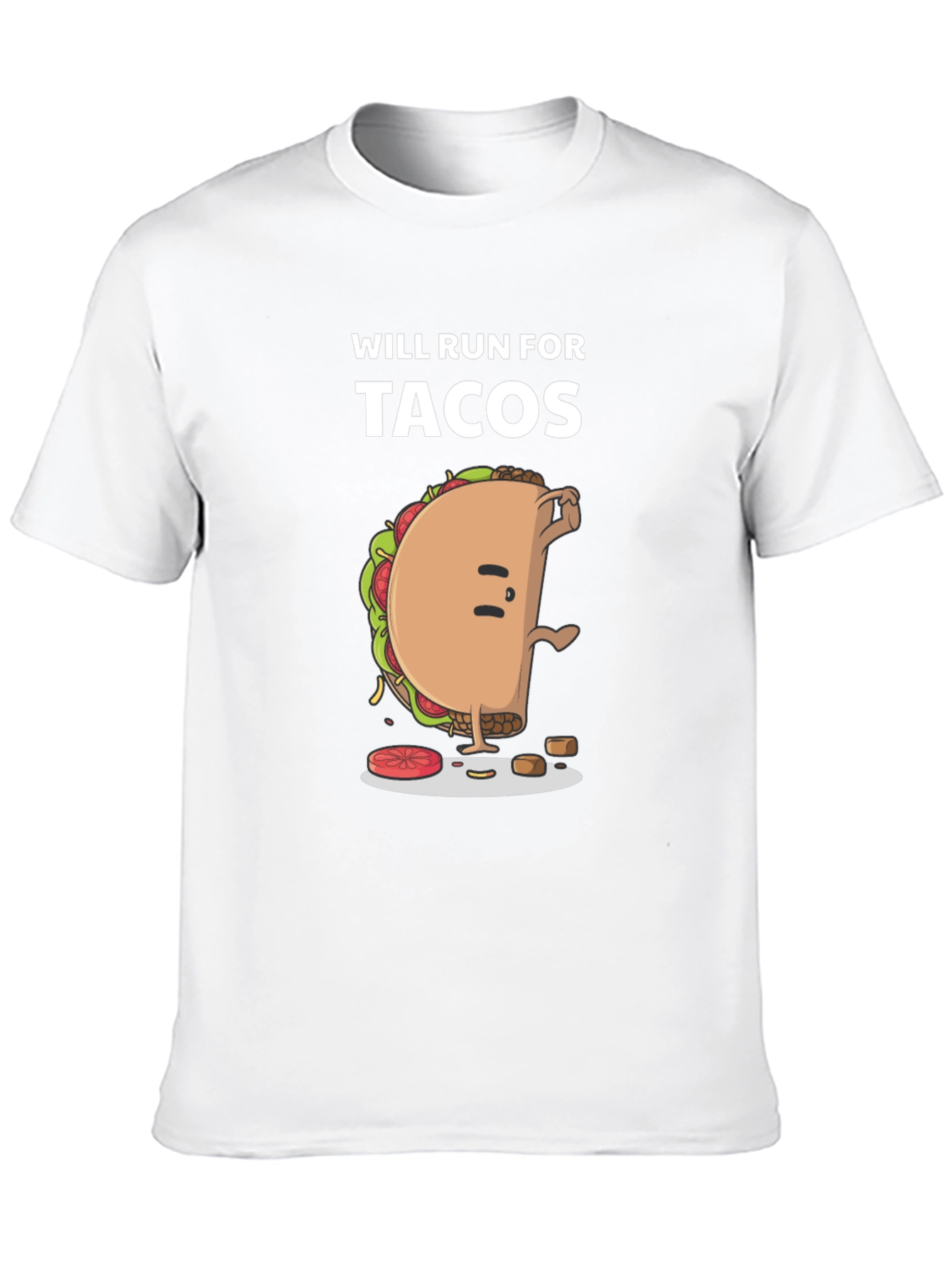 Will Run For Tacos Graphic Tee