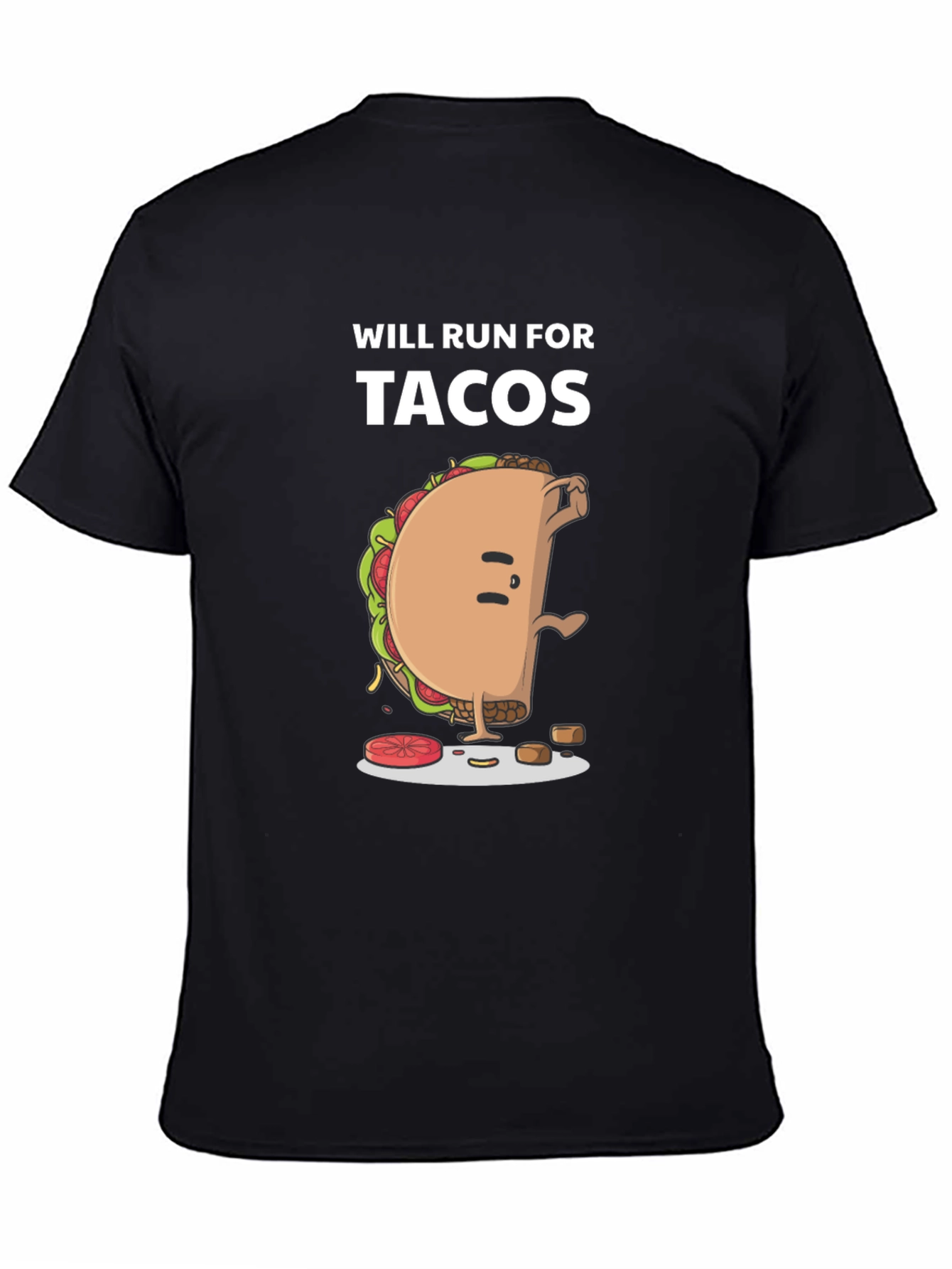 Will Run For Tacos Graphic Tee