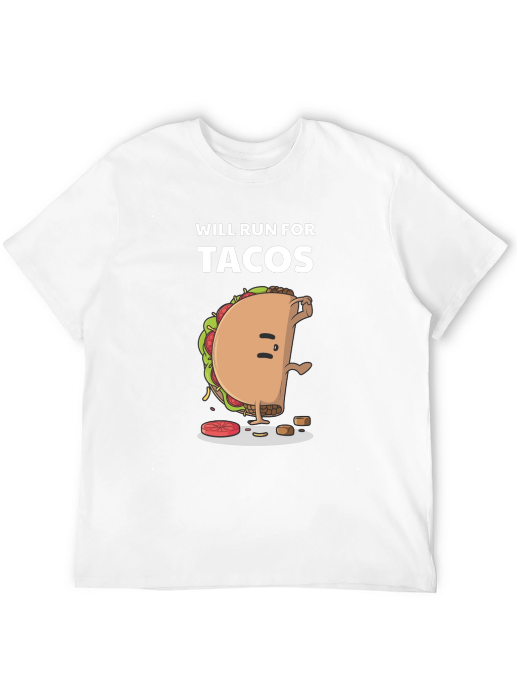 Will Run For Tacos Graphic Tee