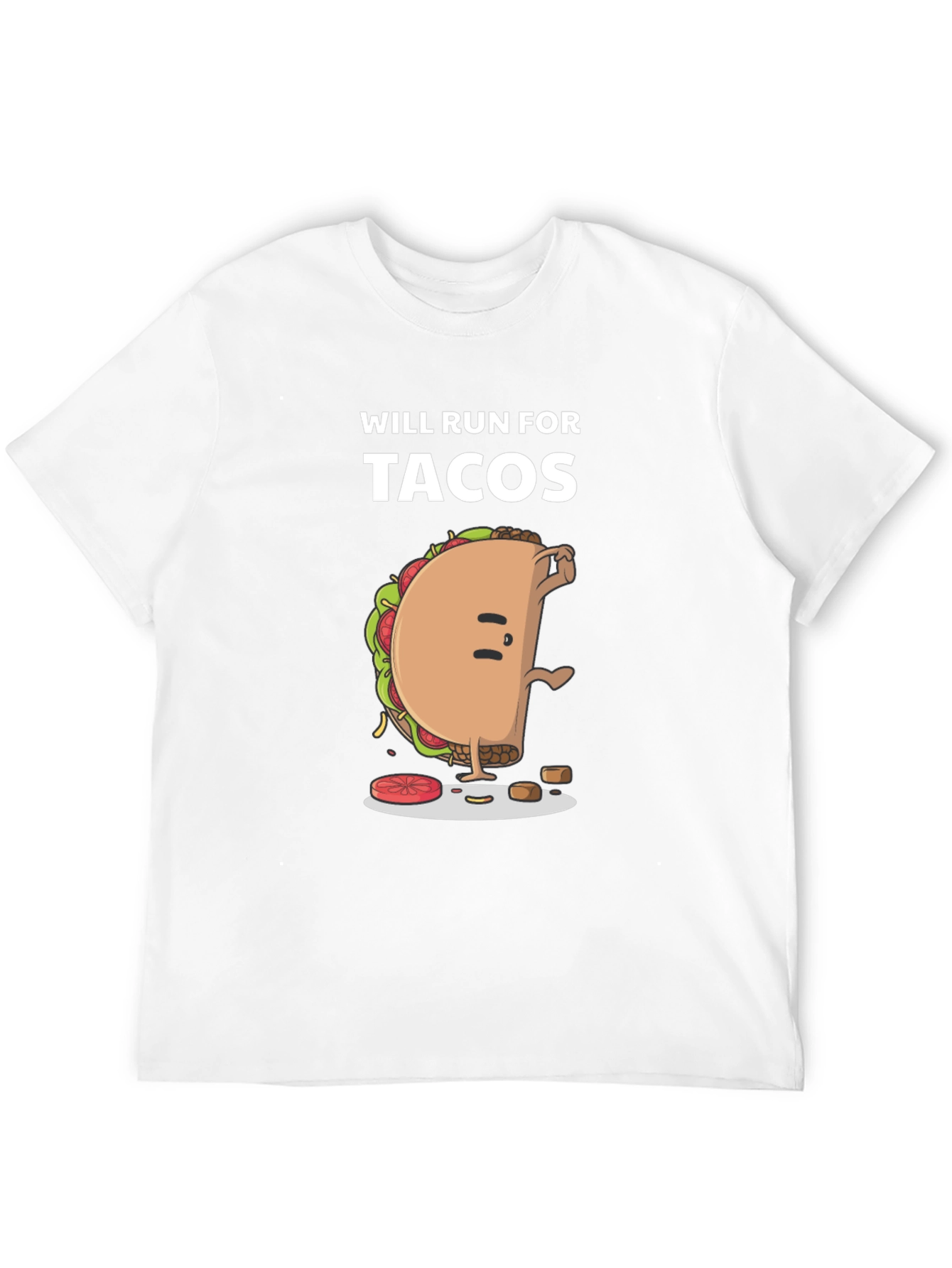 Will Run For Tacos Graphic Tee