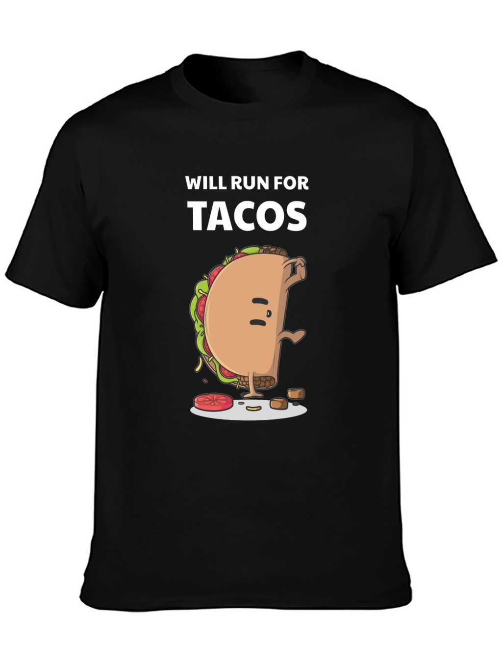 Will Run For Tacos Graphic Tee