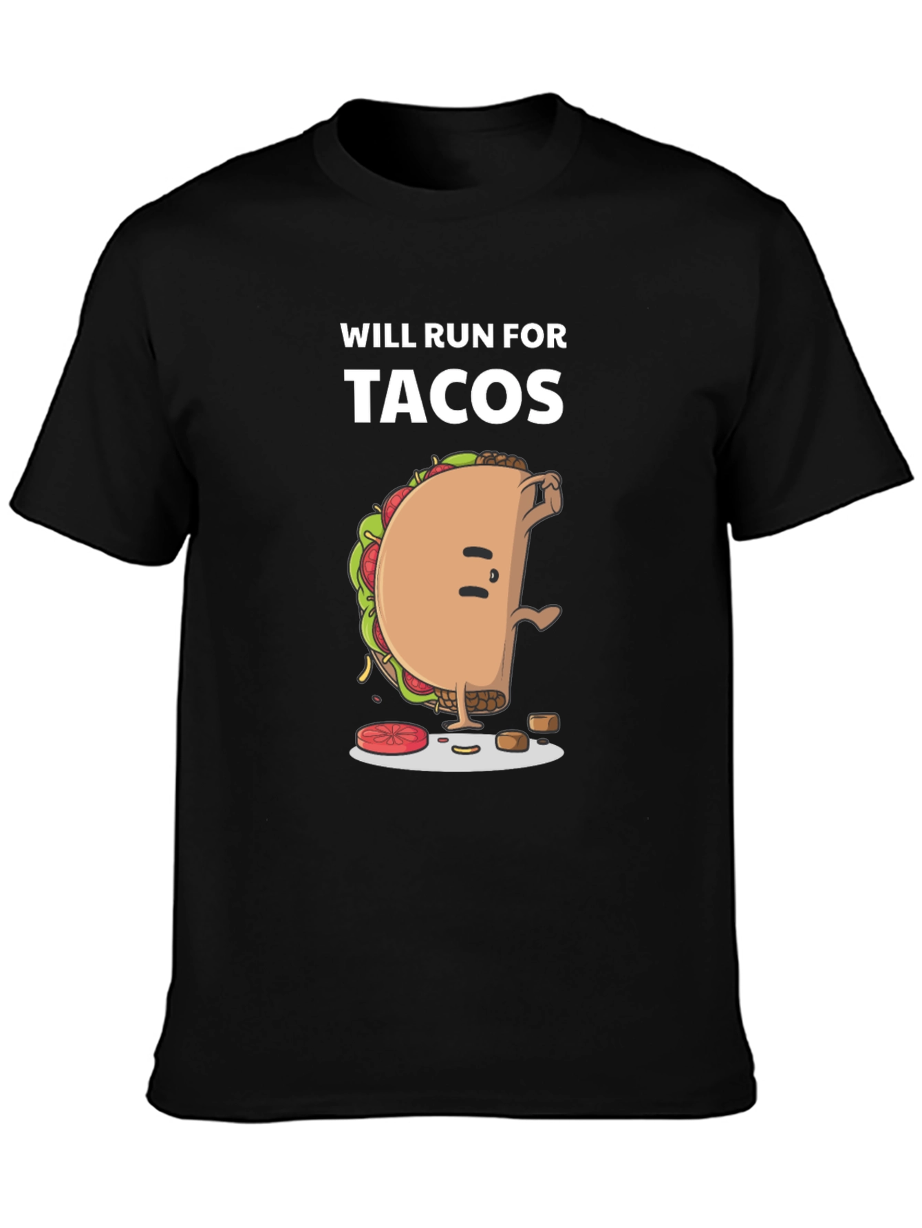 Will Run For Tacos Graphic Tee