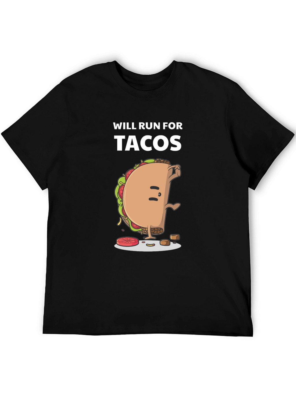 Will Run For Tacos Graphic Tee
