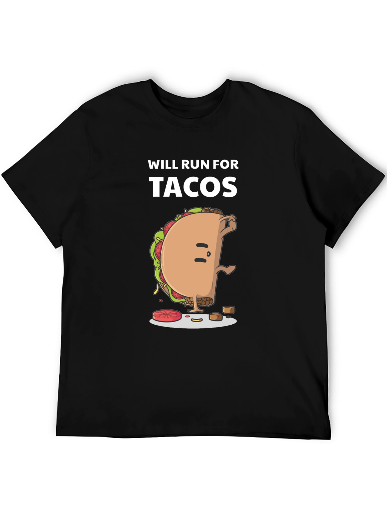 Will Run For Tacos Graphic Tee