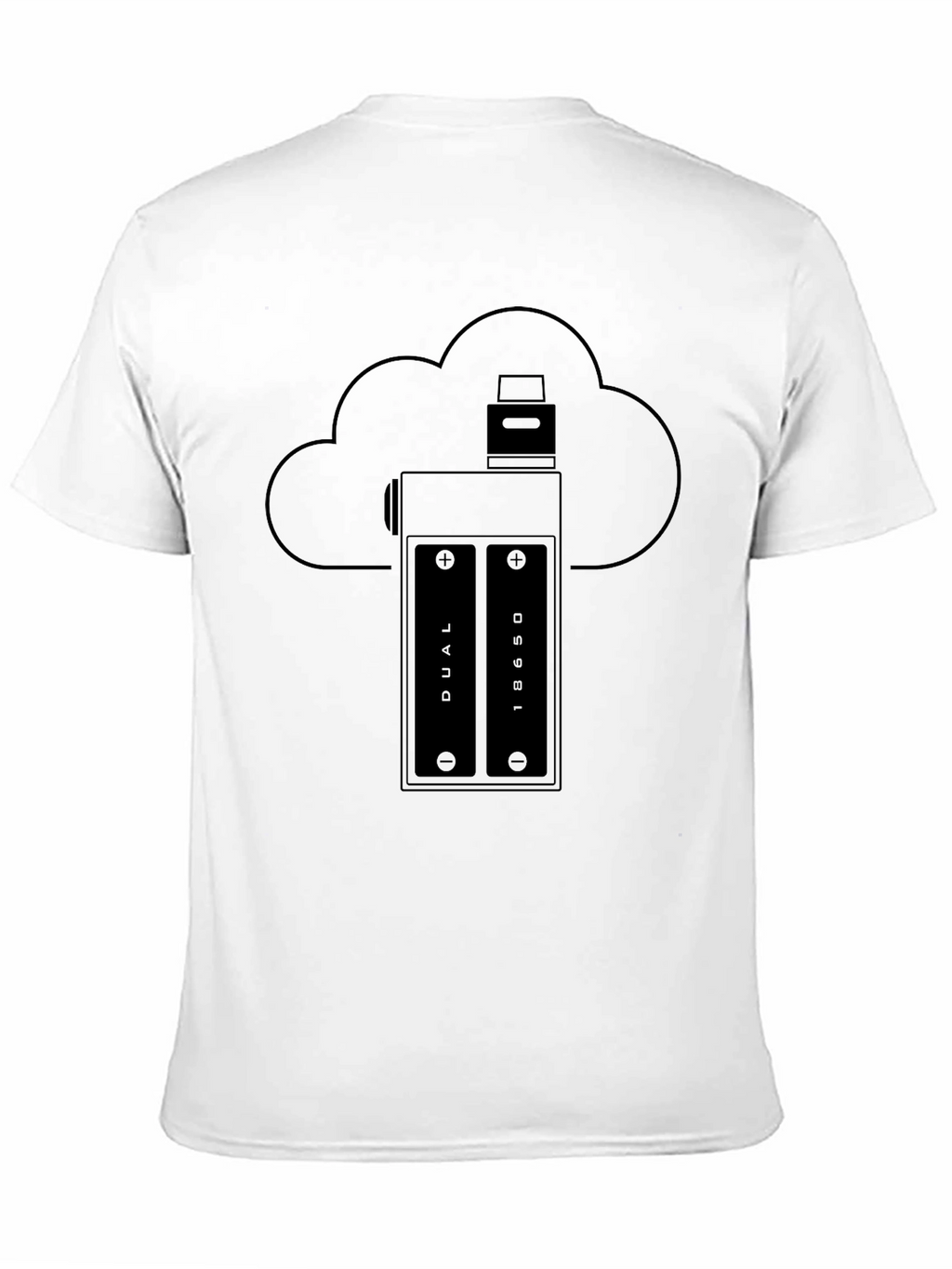Vape Cloud T-Shirt - Black Graphic Tee