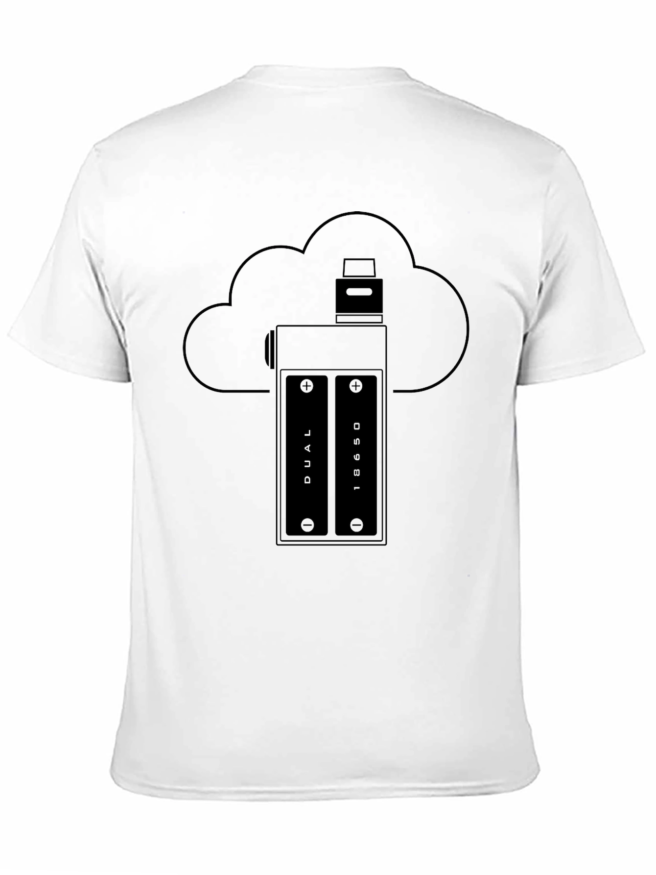 Vape Cloud T-Shirt - Black Graphic Tee