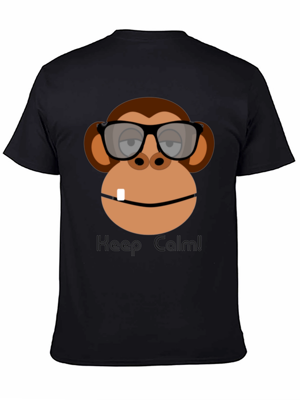 Cool Monkey Graphic Tee - Keep Calm!