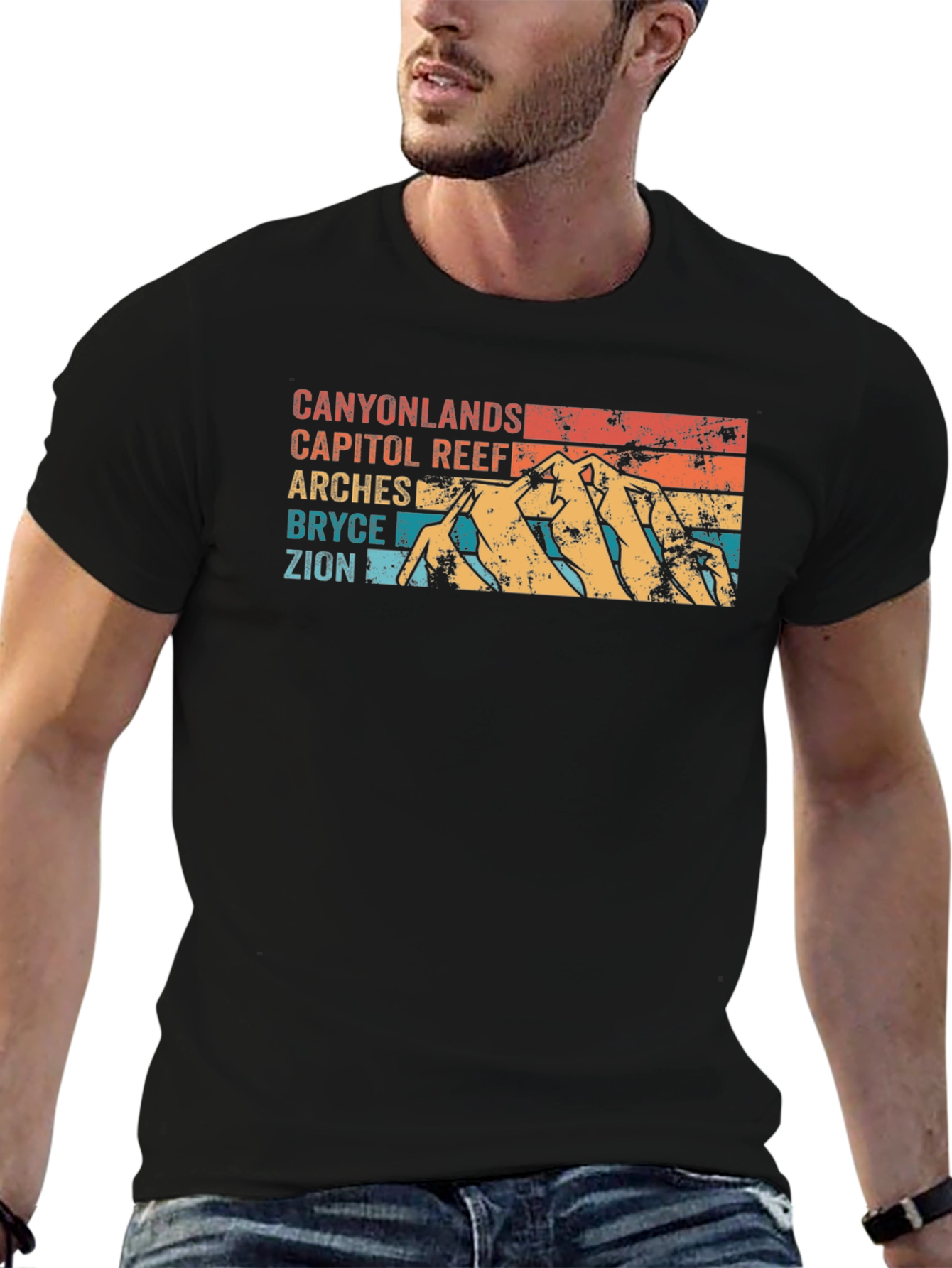 Utah National Parks Retro T-Shirt