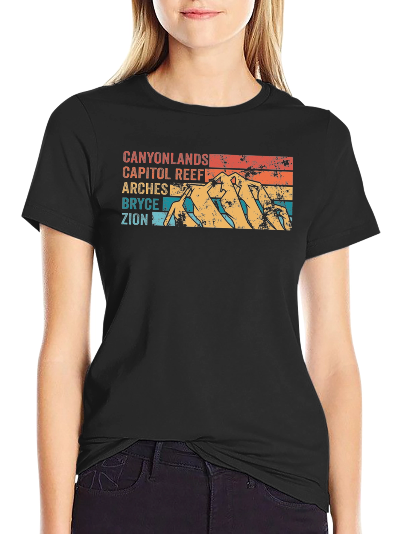 Utah National Parks Retro T-Shirt