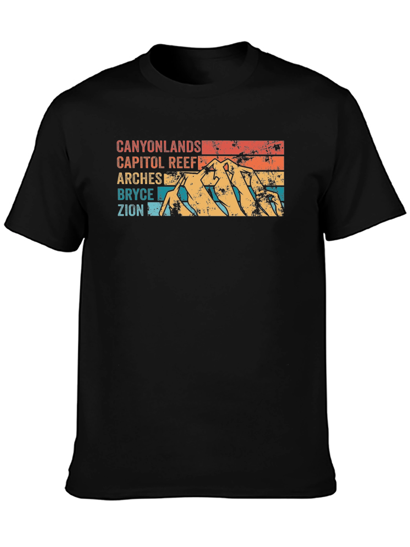 Utah National Parks Retro T-Shirt