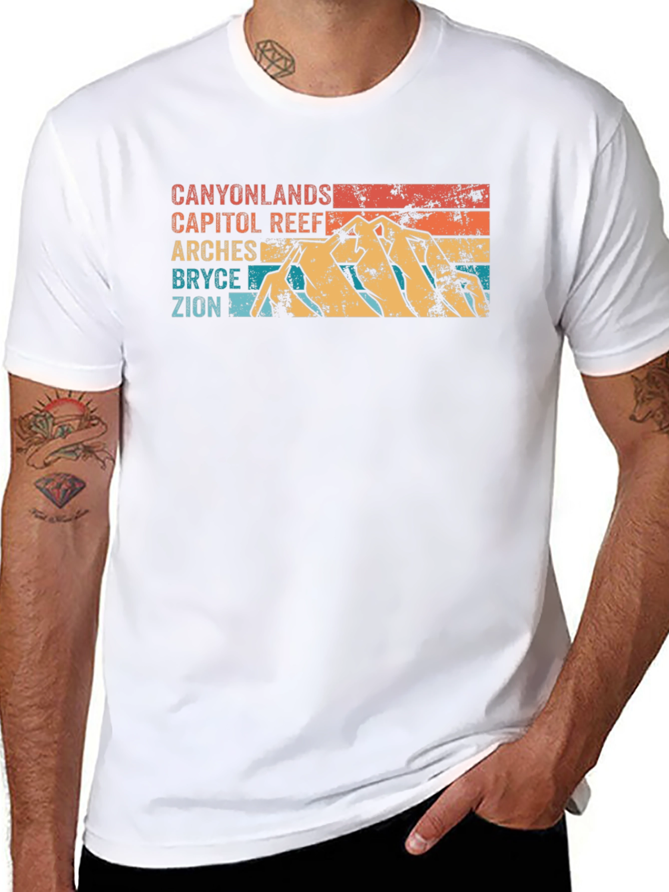 Utah National Parks Retro T-Shirt