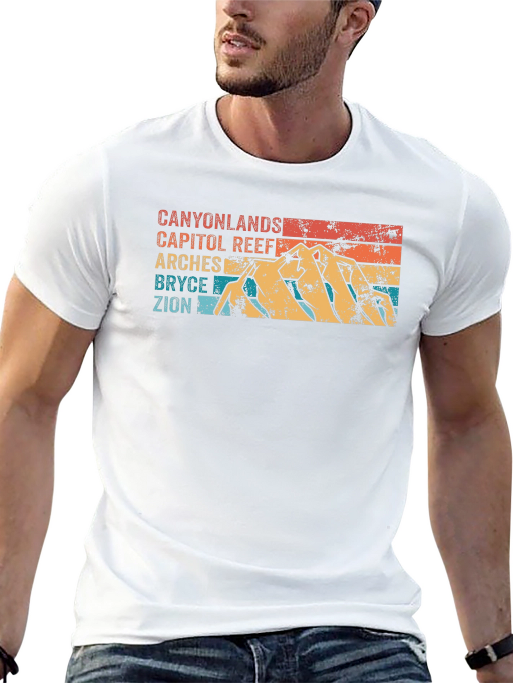 Utah National Parks Retro T-Shirt
