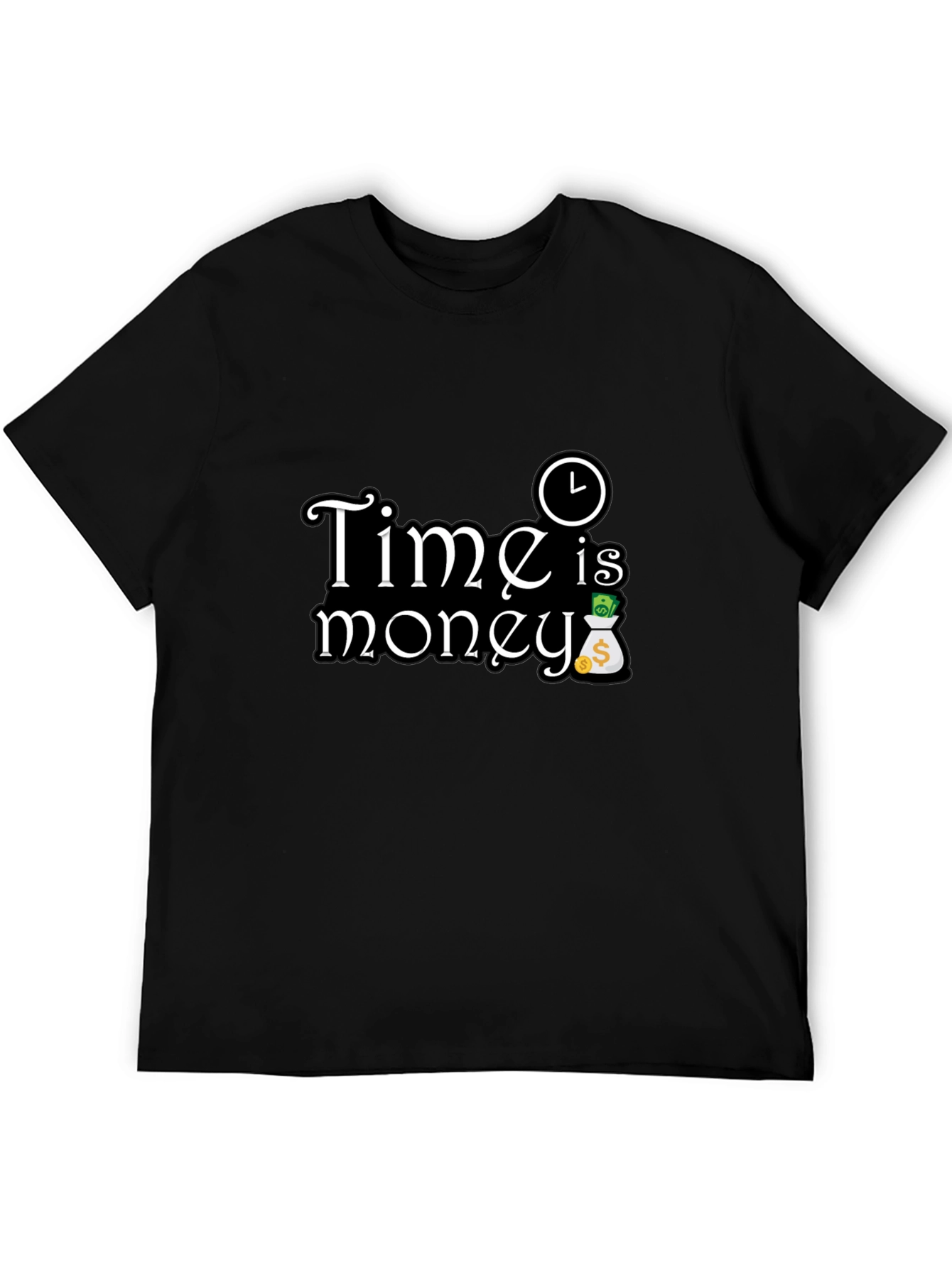 Time is Money Graphic T-Shirt