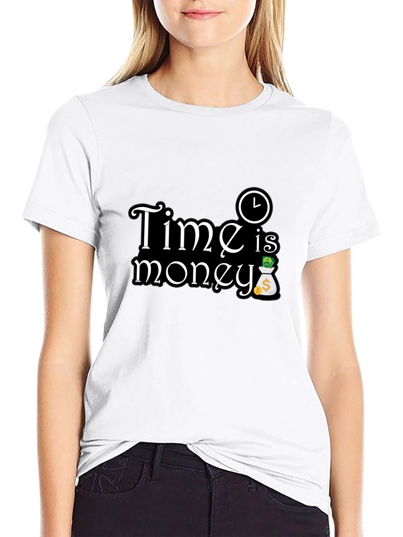 Time is Money Graphic T-Shirt