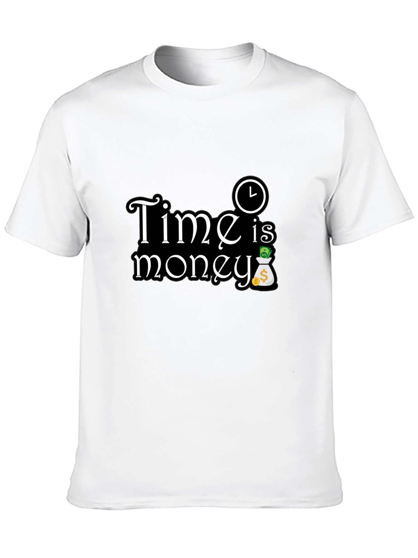 Time is Money Graphic T-Shirt