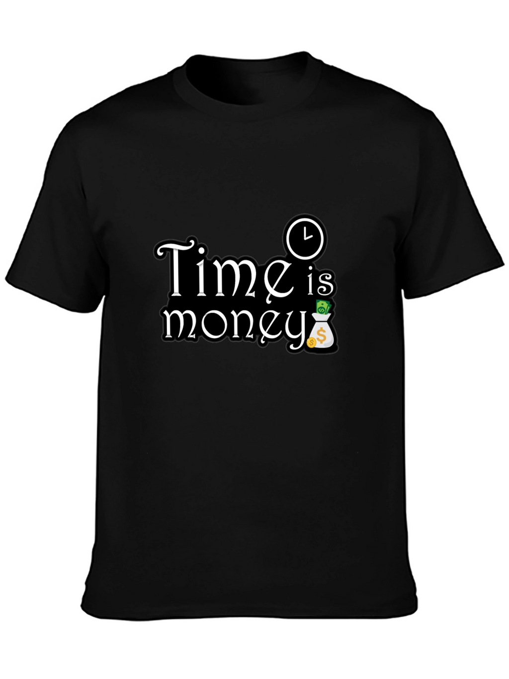 Time is Money Graphic T-Shirt