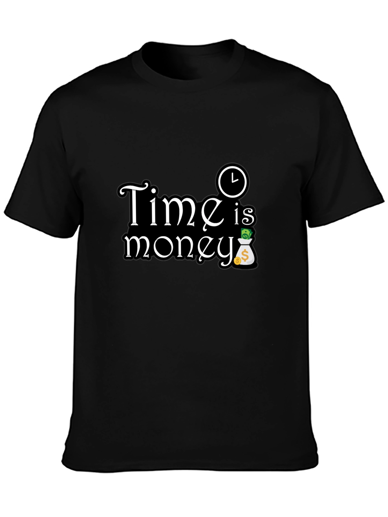 Time is Money Graphic T-Shirt