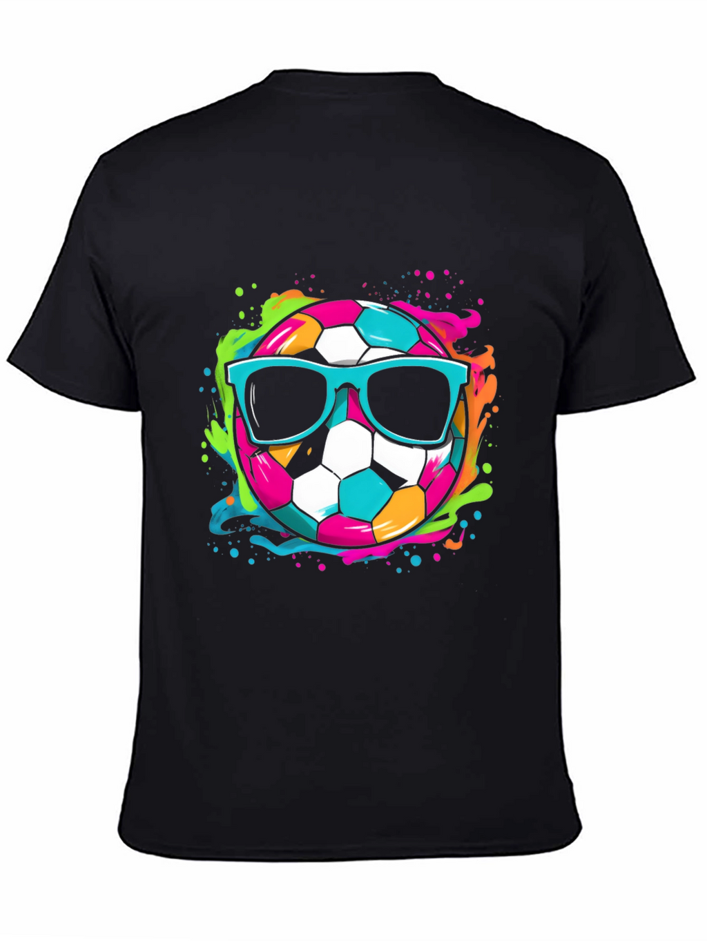 Cool Soccer Ball Graphic Tee