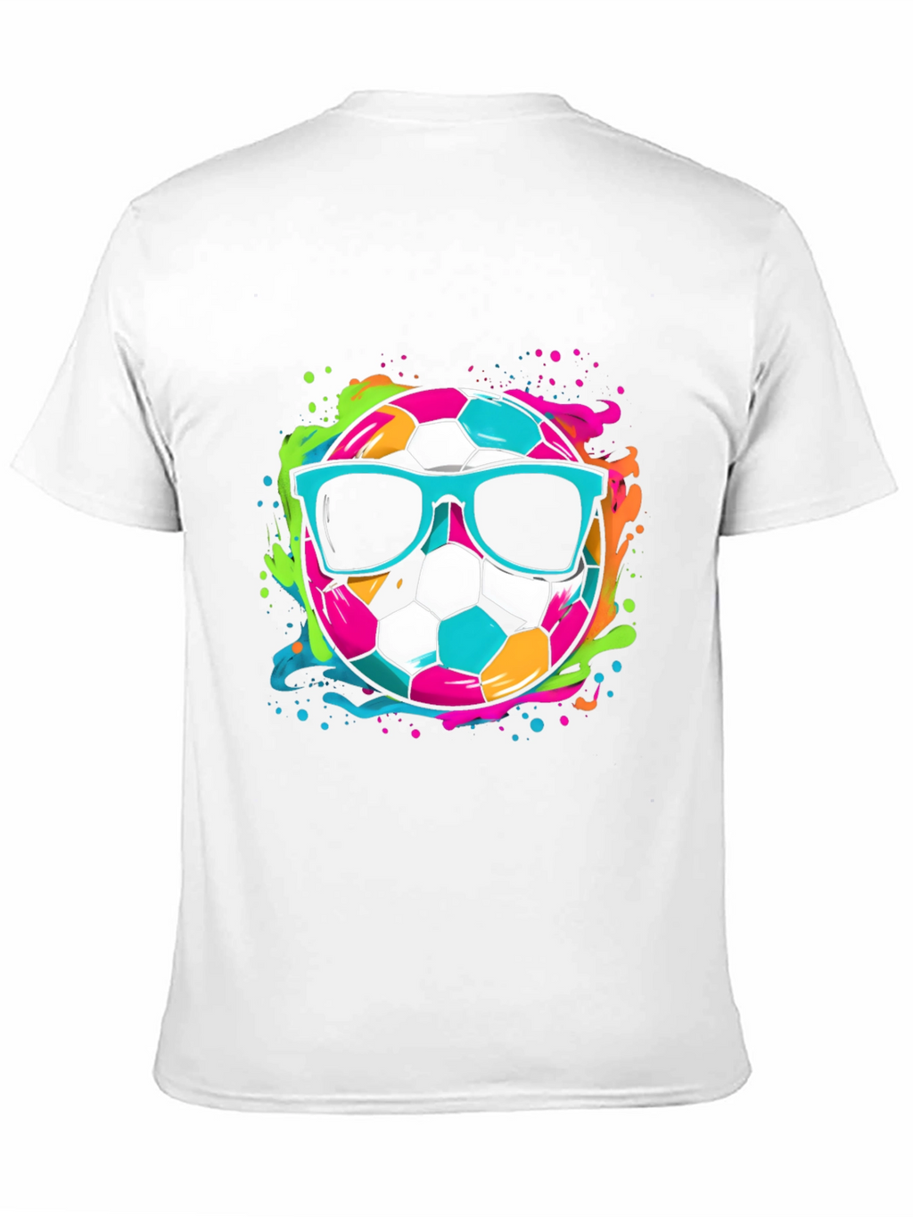 Cool Soccer Ball Graphic Tee