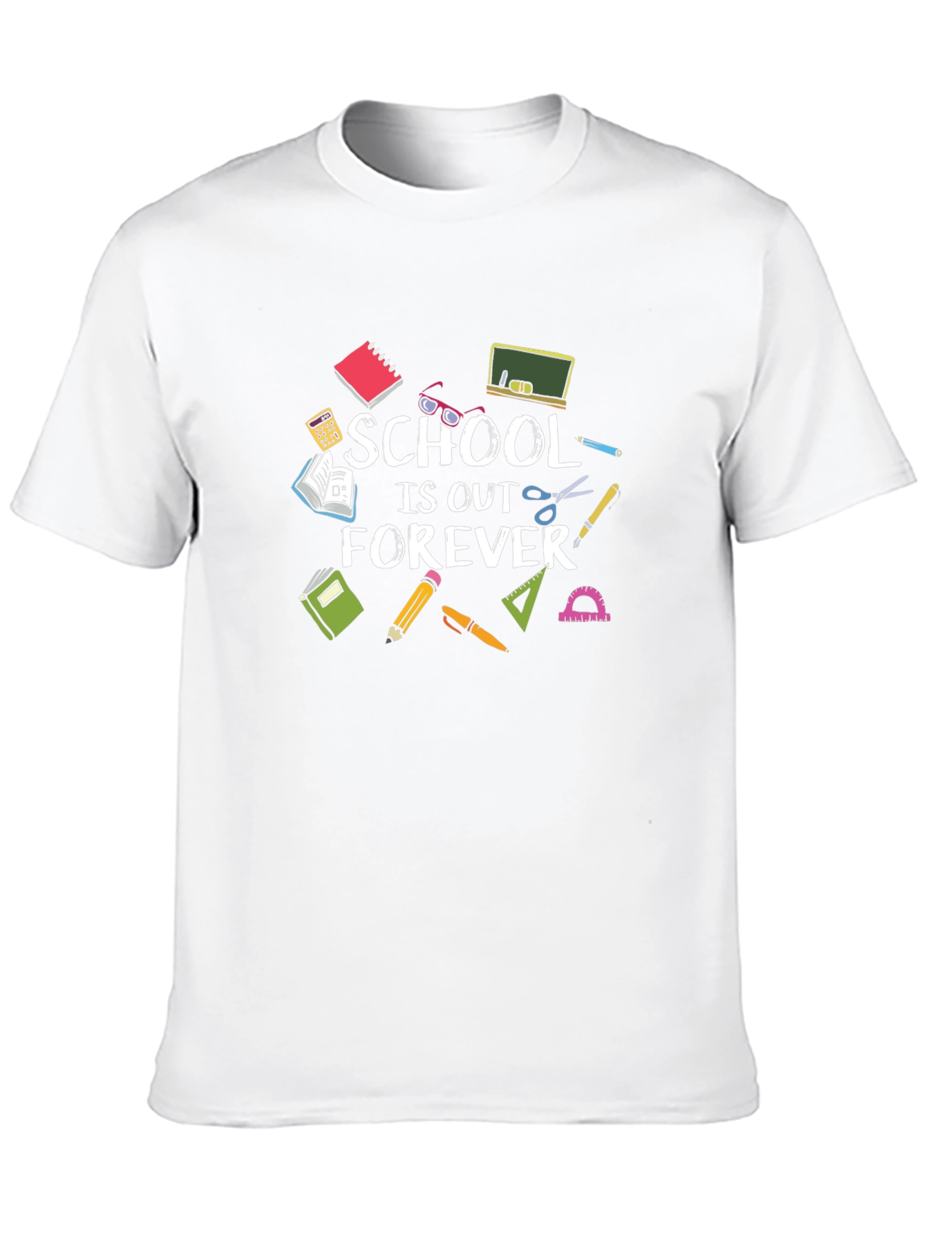 Schools Out Forever Black Graphic Tee