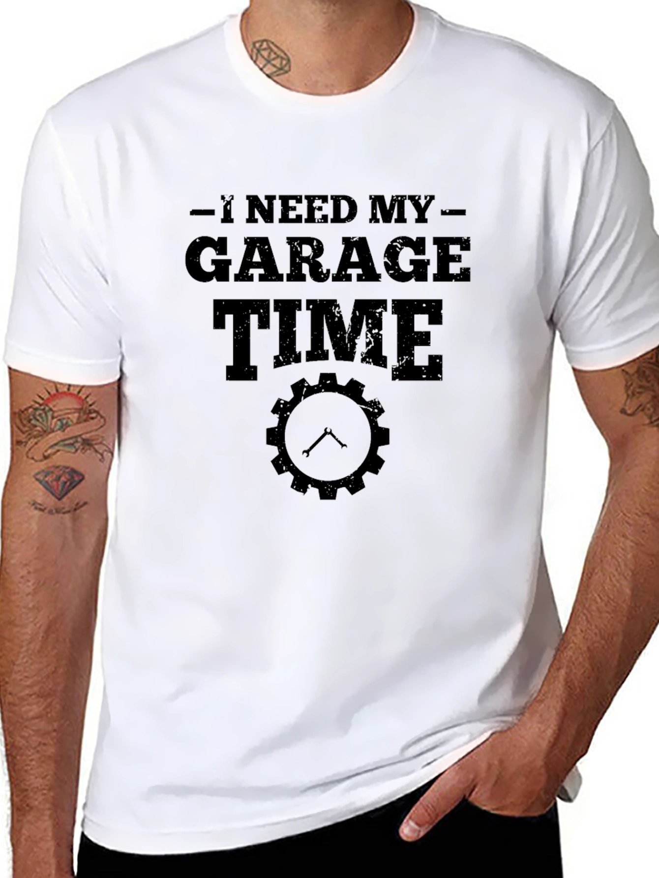 Garage Time Graphic Tee - Mechanic T-Shirt