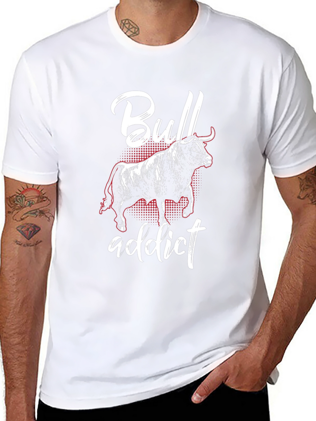 Bull Addict Graphic Tee