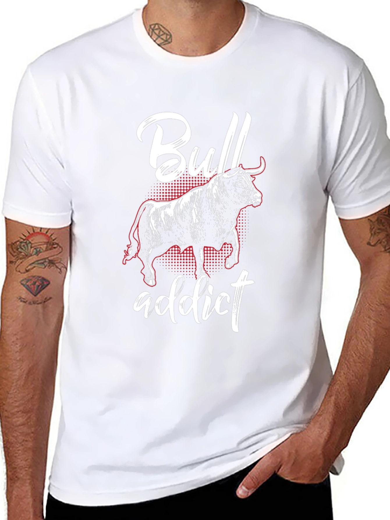 Bull Addict Graphic Tee