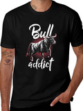 Bull Addict Graphic Tee
