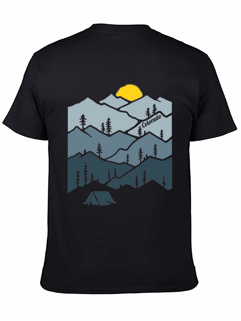 Colorado Mountains Graphic Tee