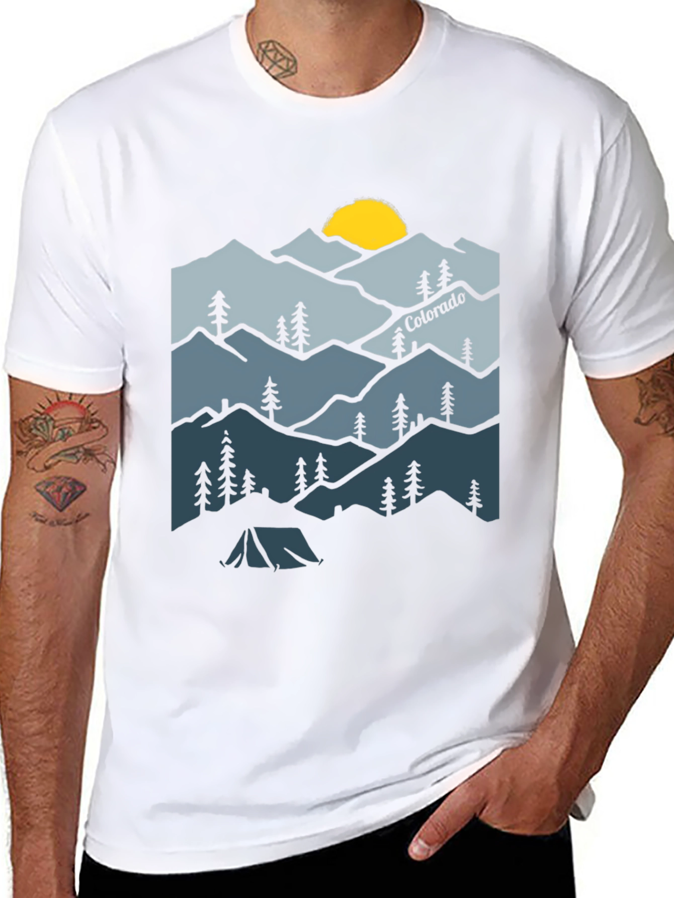 Colorado Mountains Graphic Tee