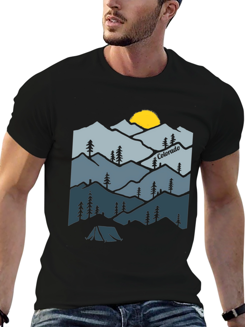 Colorado Mountains Graphic Tee