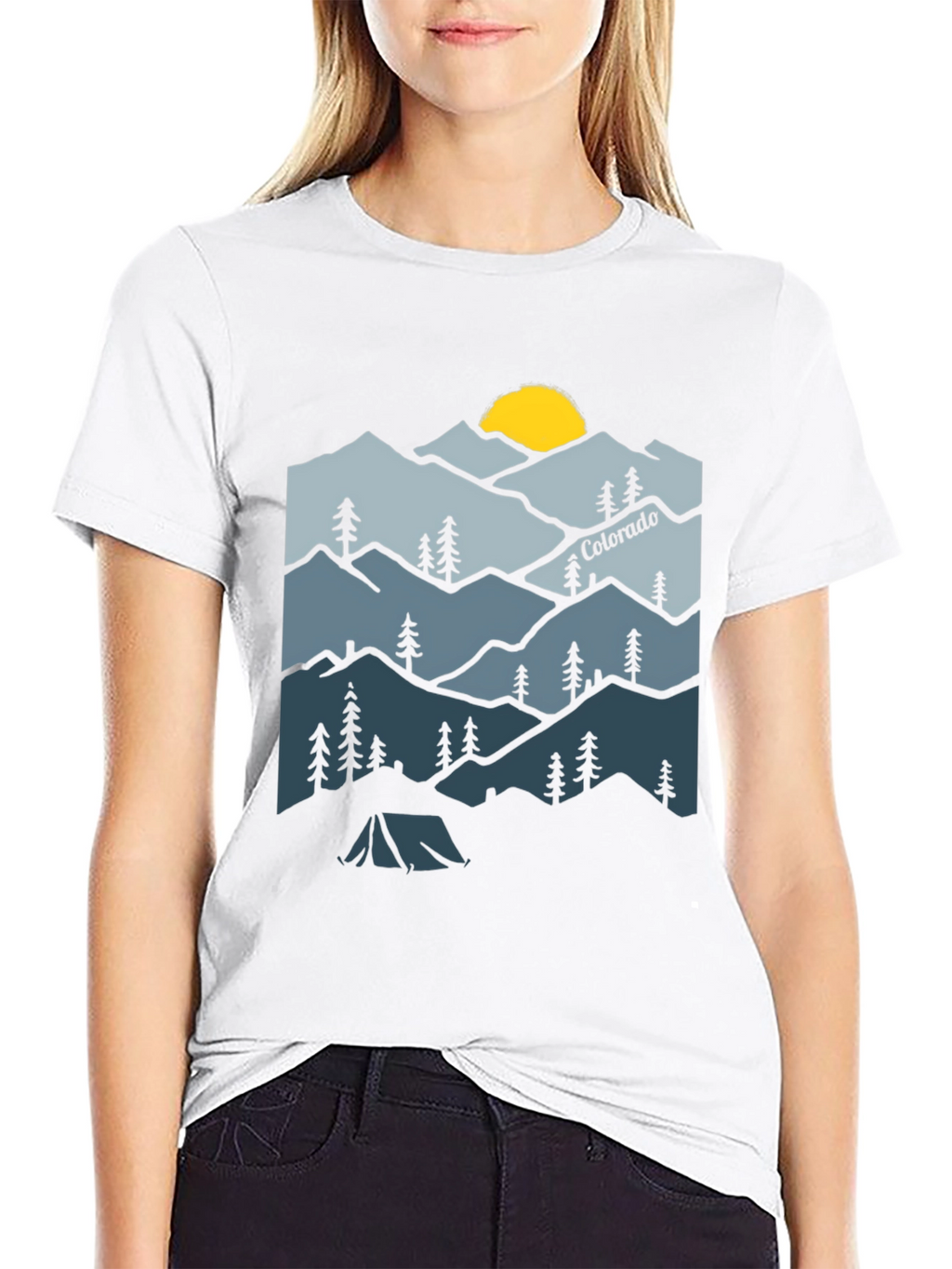 Colorado Mountains Graphic Tee