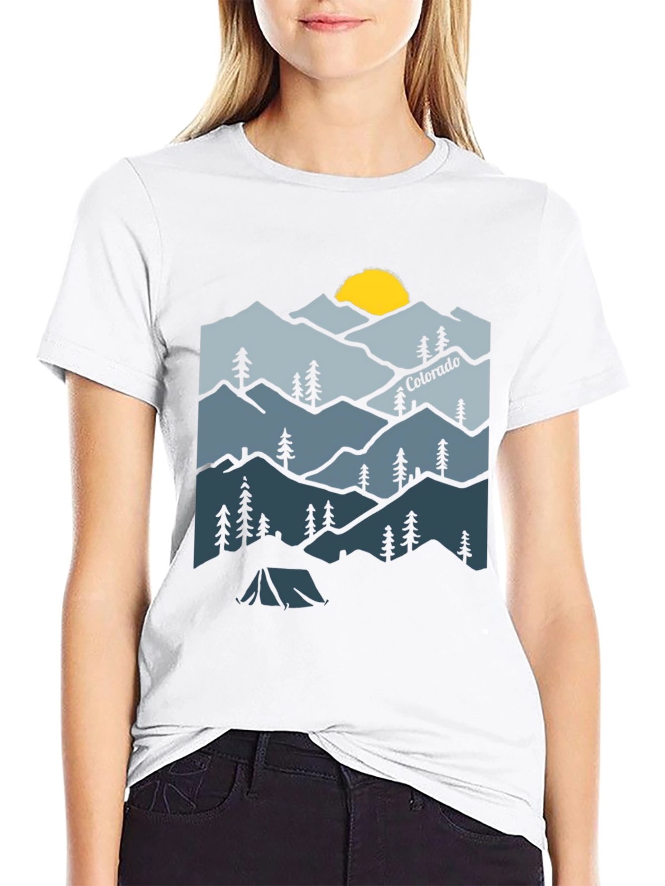 Colorado Mountains Graphic Tee