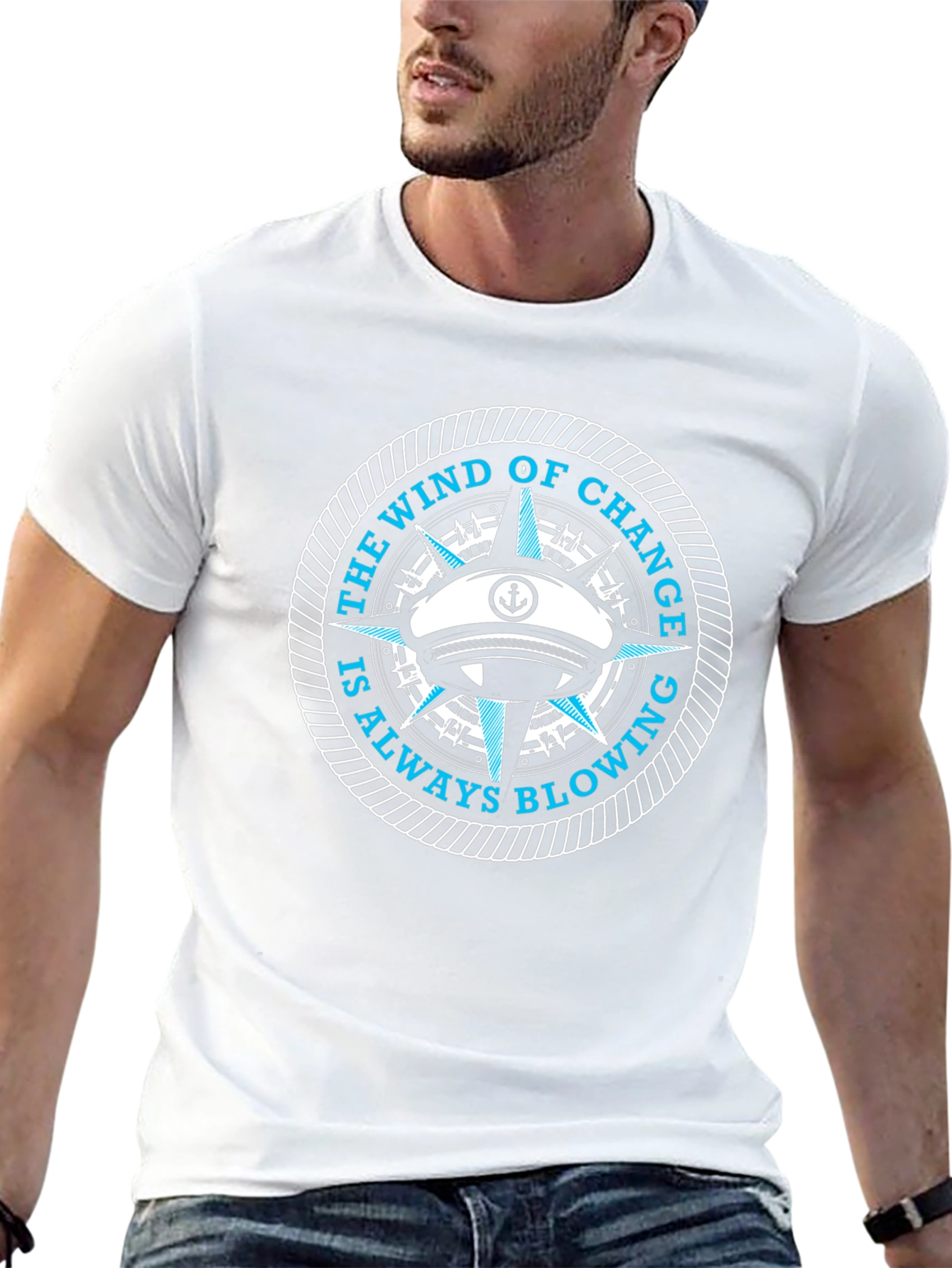 Nautical Theme T-Shirt - Wind of Change