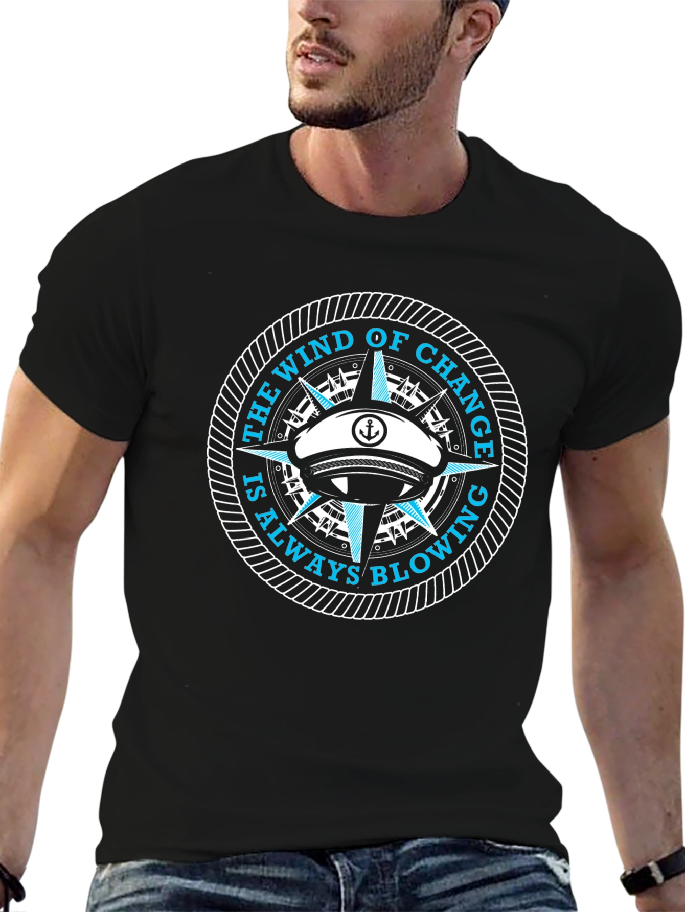 Nautical Theme T-Shirt - Wind of Change