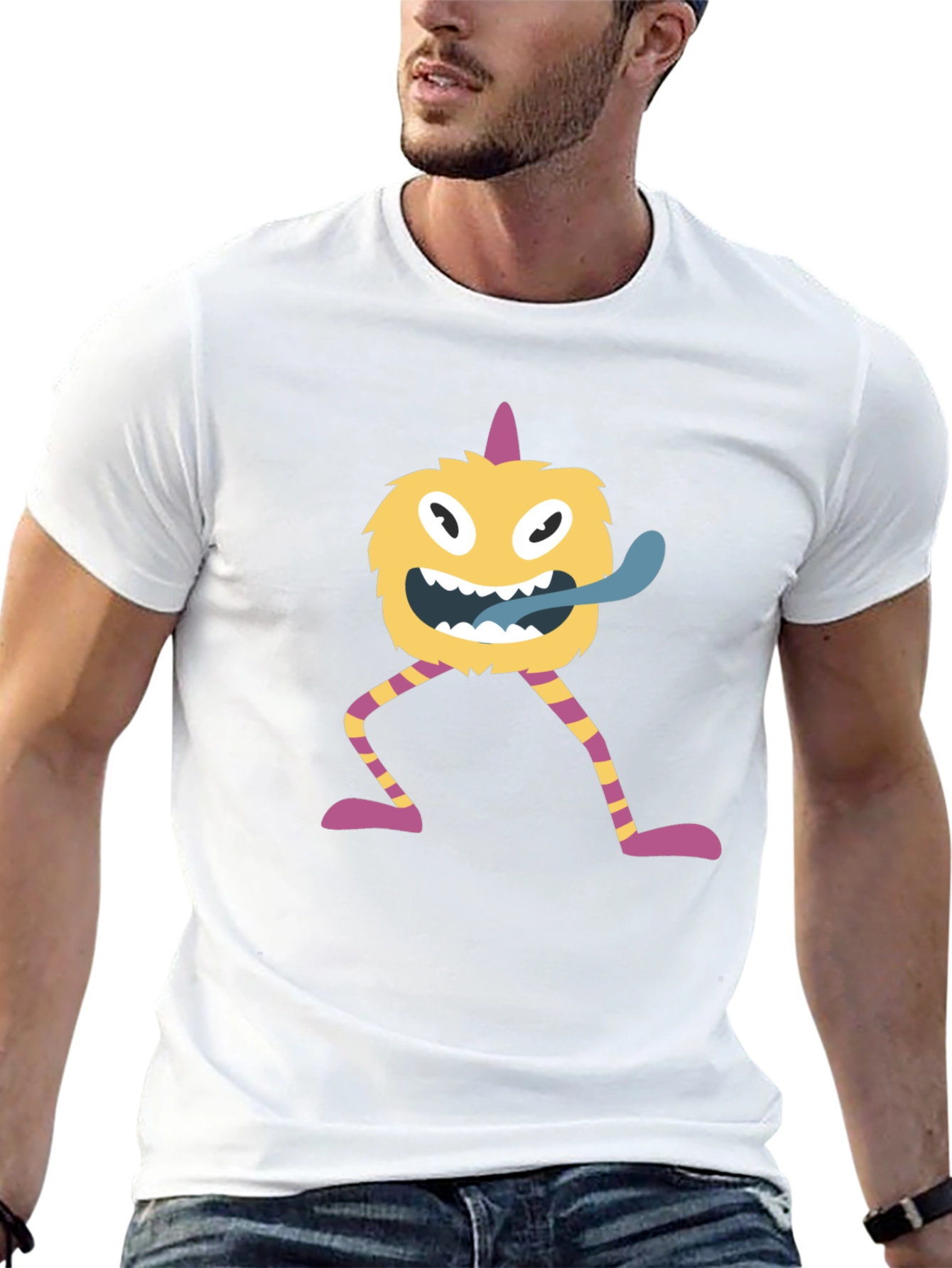 Monster Graphic Tee - Fun & Unique Design