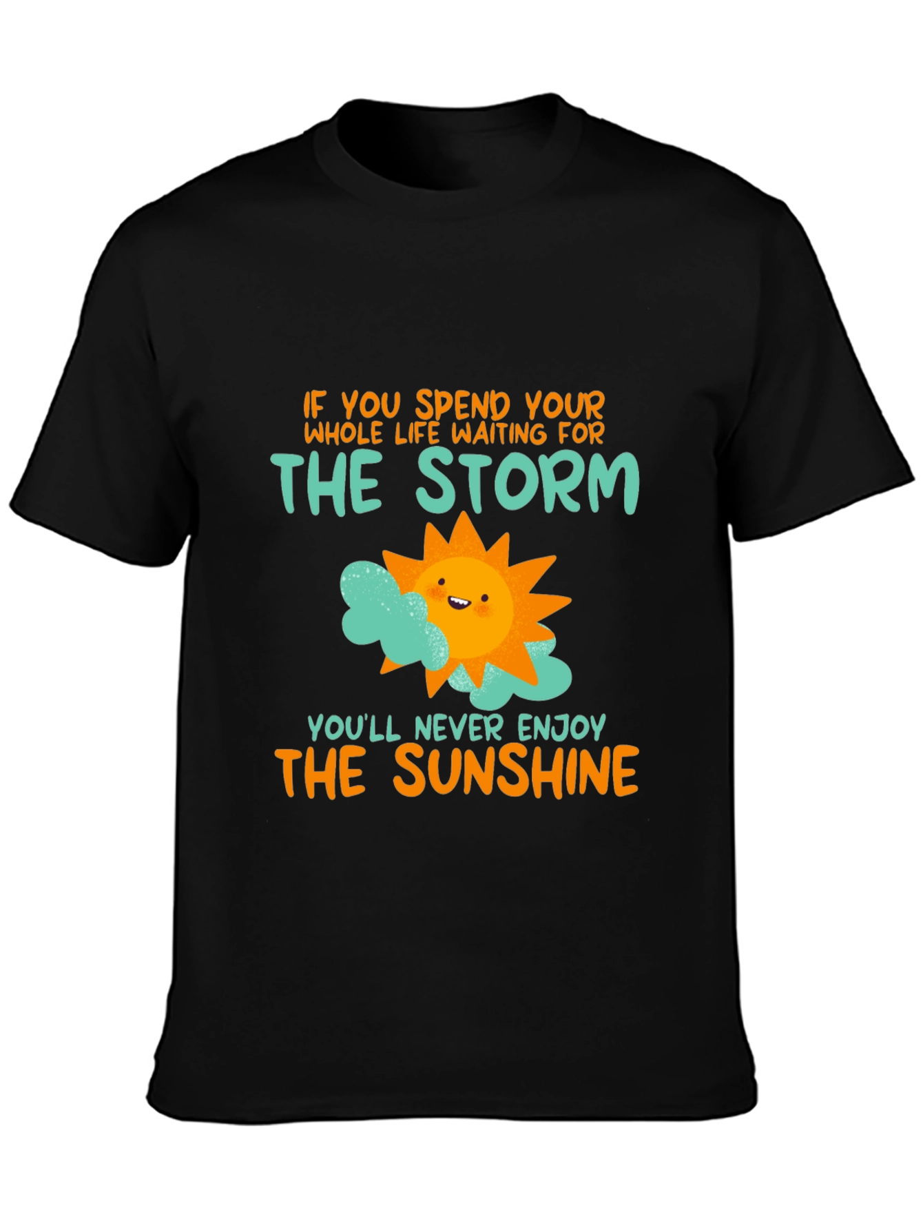 Sunshine Graphic Tee - Enjoy the Moment!