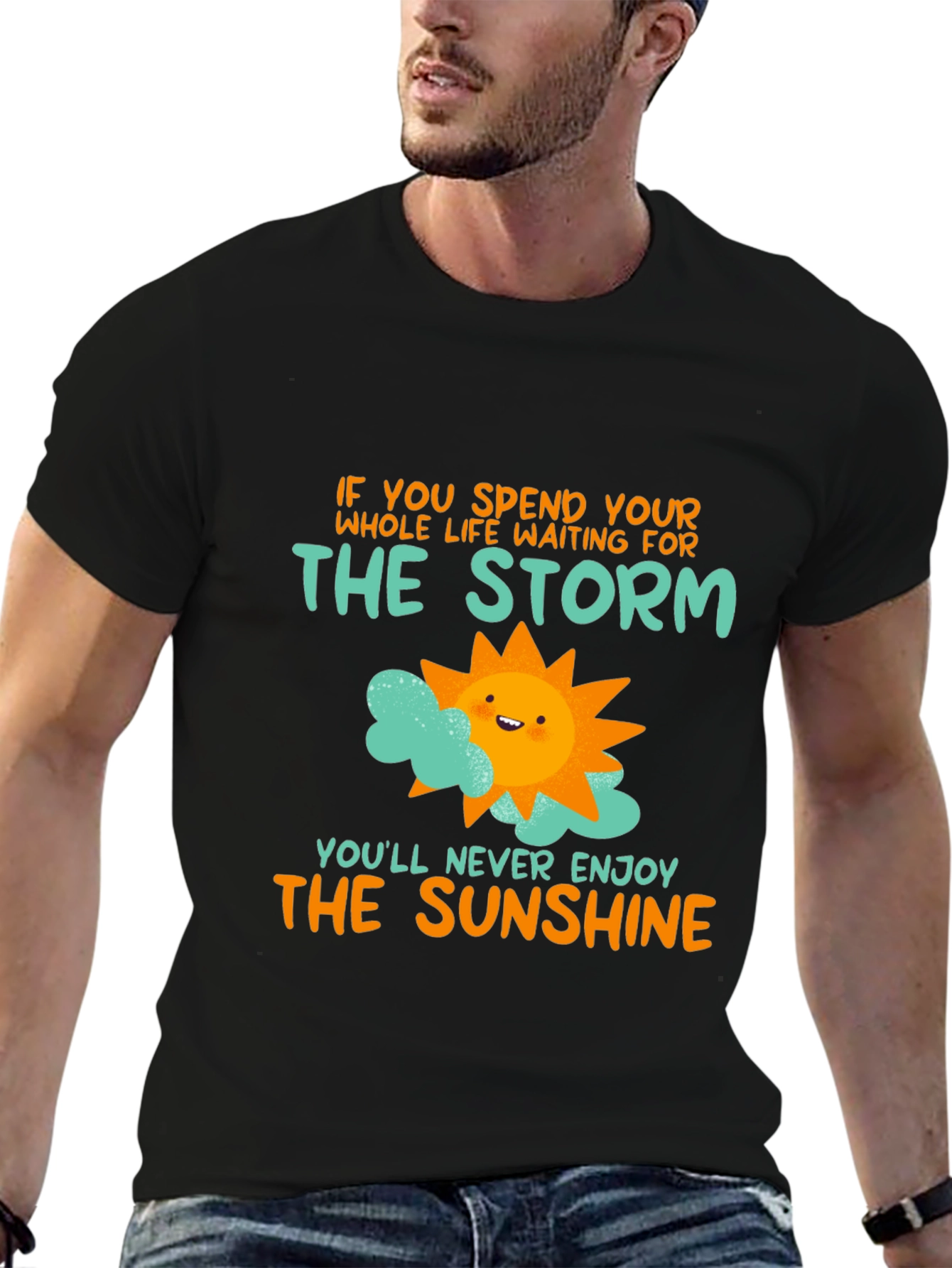 Sunshine Graphic Tee - Enjoy the Moment!