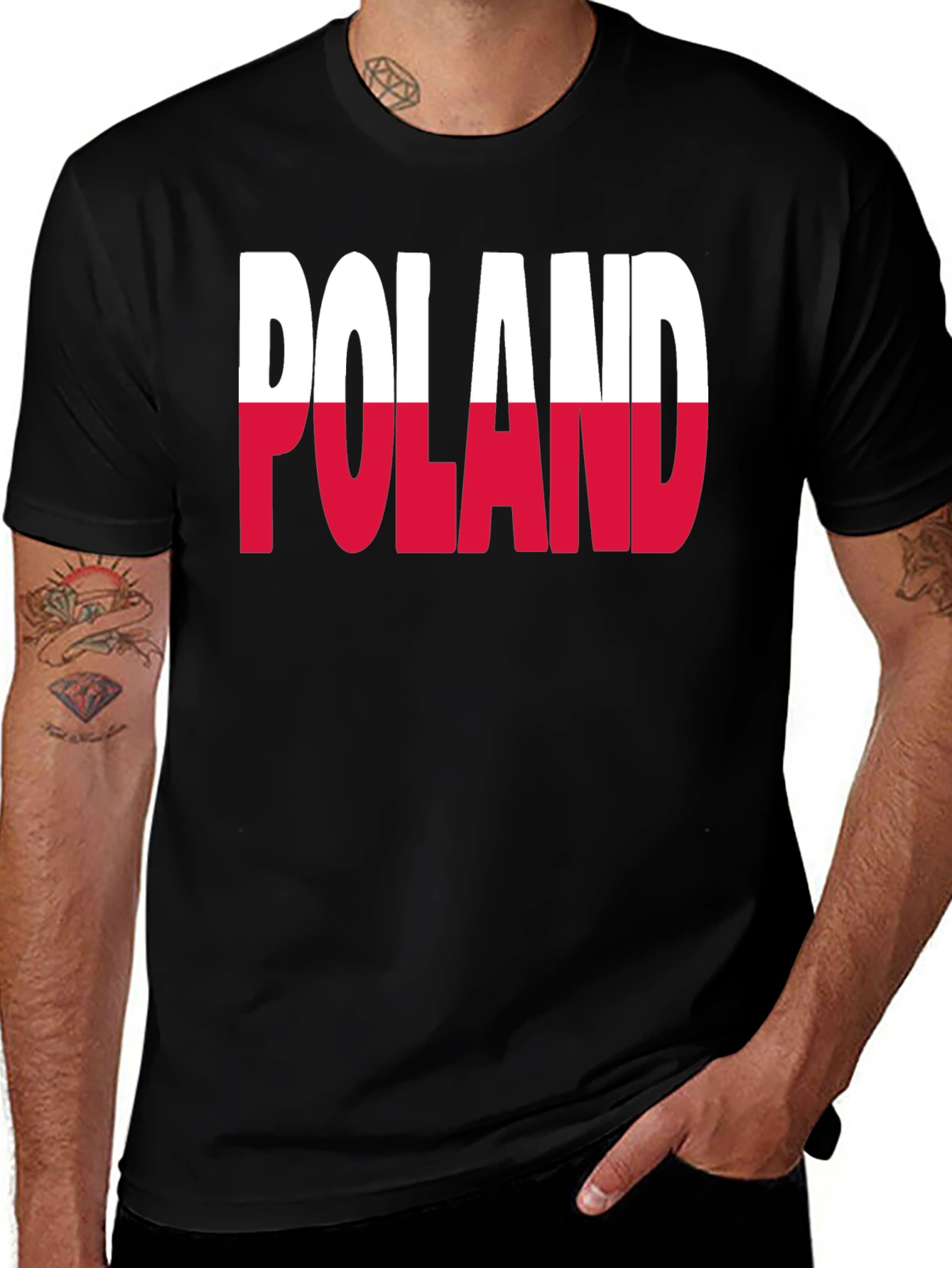 Poland Flag T-Shirt - Country Pride Tee