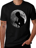 Moonlit Embrace Graphic T-Shirt