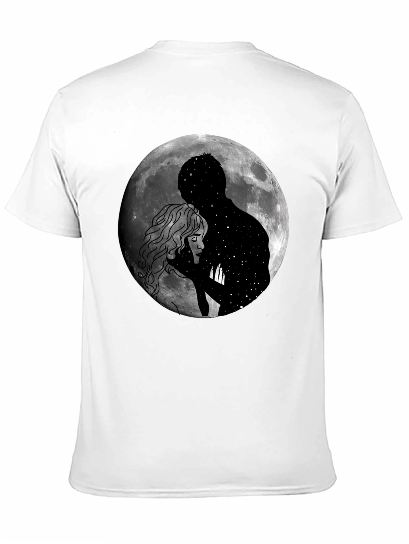 Moonlit Embrace Graphic T-Shirt