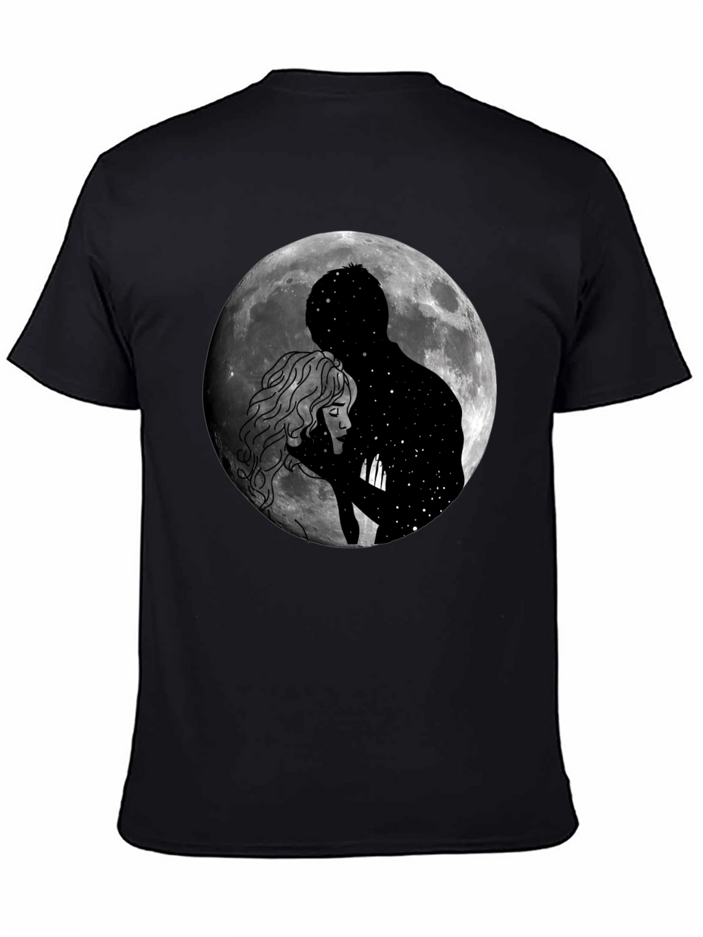 Moonlit Embrace Graphic T-Shirt