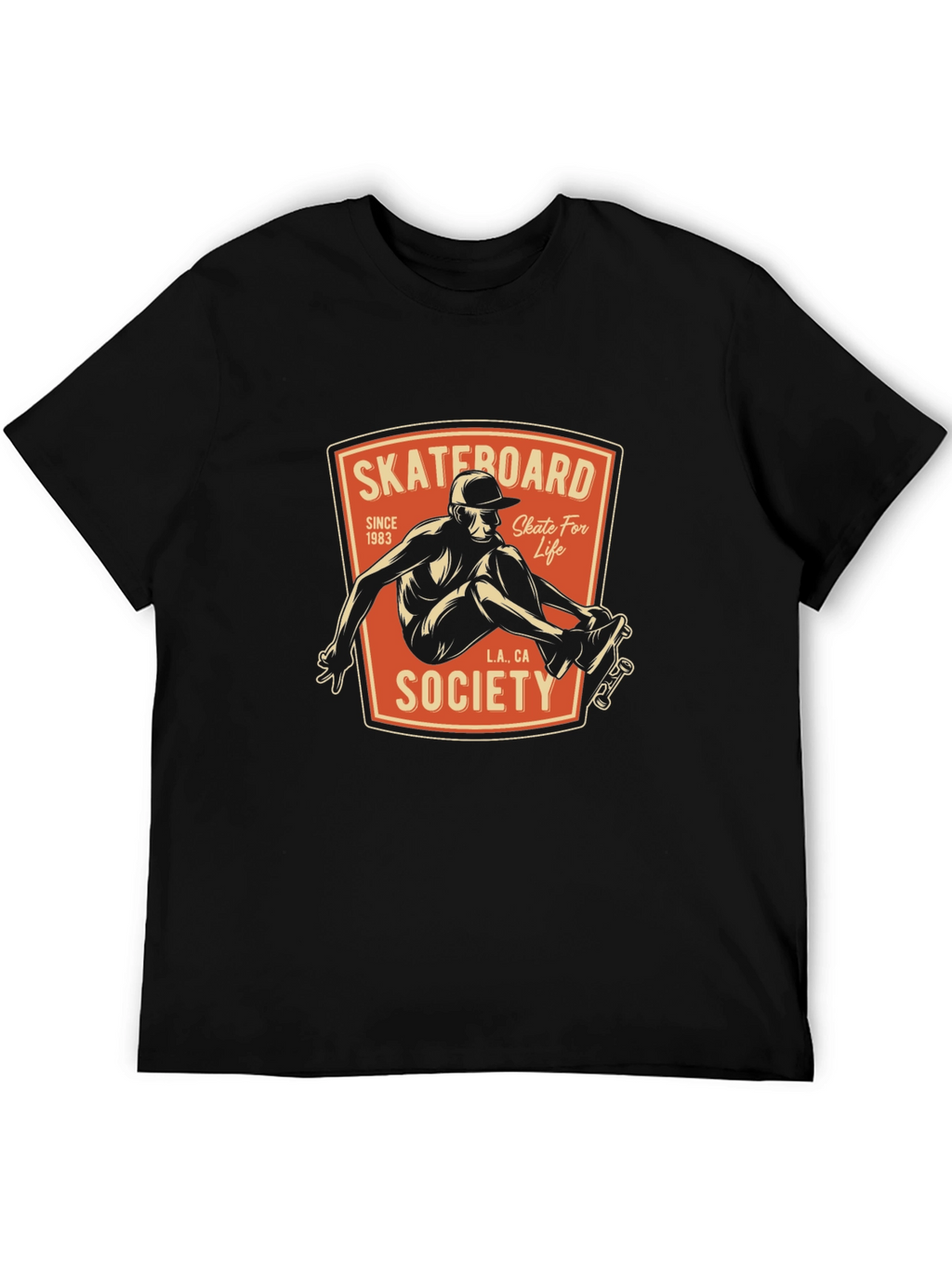 Skateboard Society Tee - Classic Skate Life Design