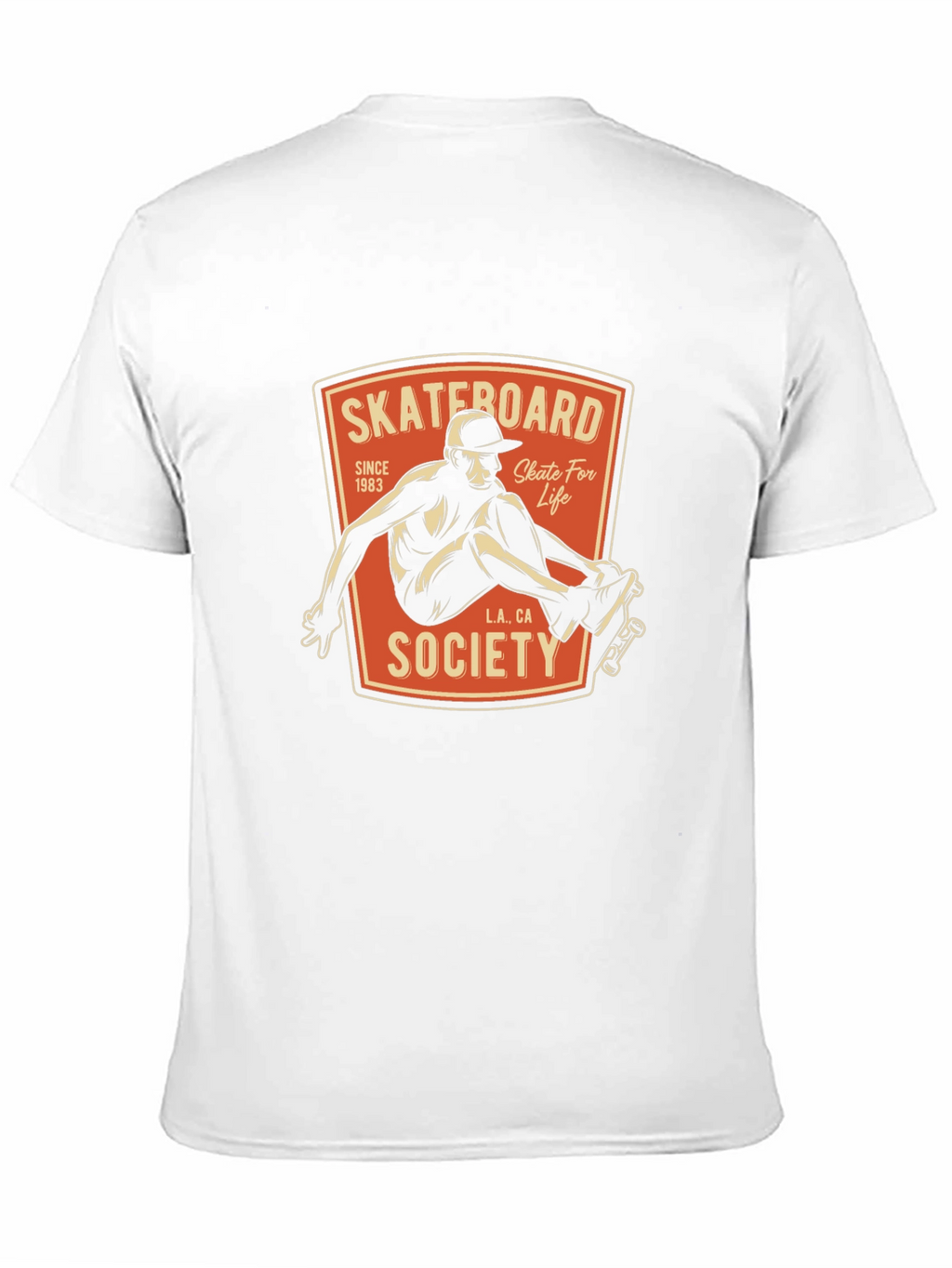 Skateboard Society Tee - Classic Skate Life Design