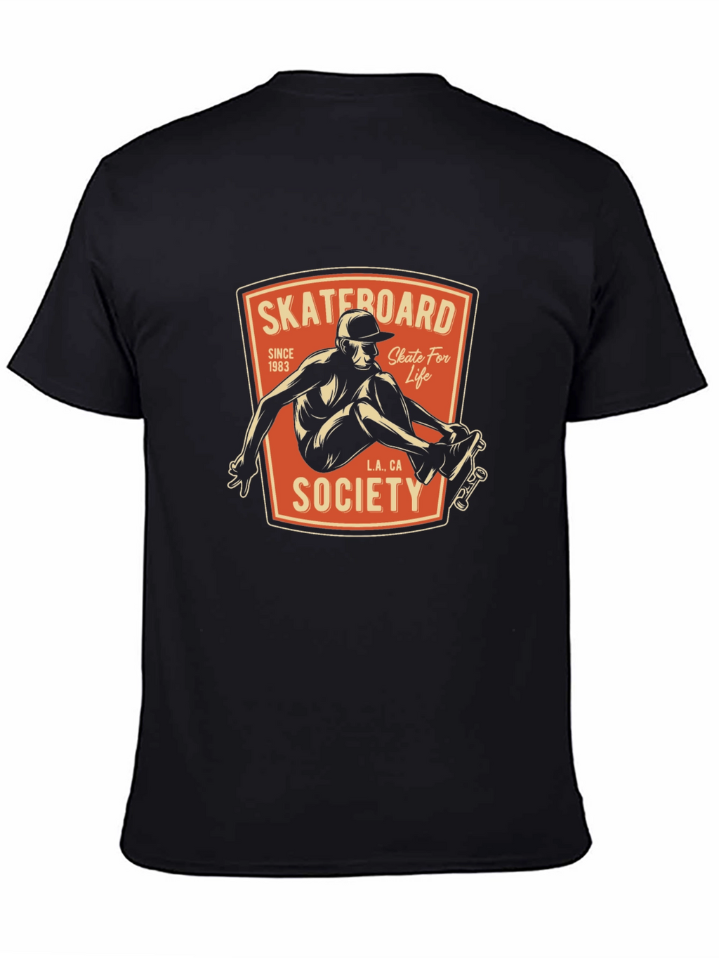 Skateboard Society Tee - Classic Skate Life Design